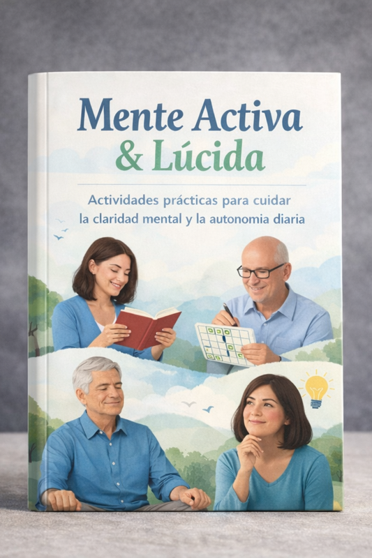 Libro Mente Activa & Lúcida + Bonus GRATIS 🎁